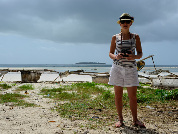 Carlien Parsons - discovering the beauty of Zanzibar in the Indian Ocean